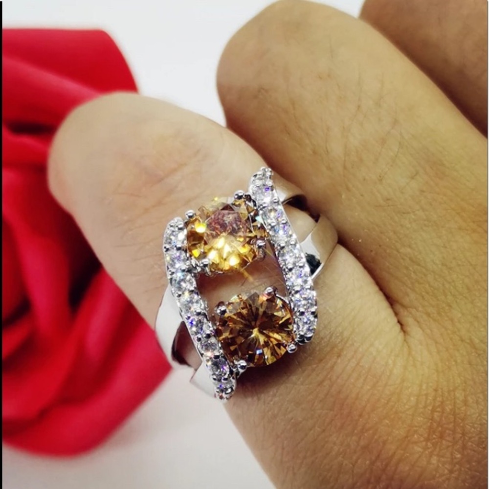 BRAND NEW.375CT MORGANITE ROUND CUT RING - Picture 9 of 13